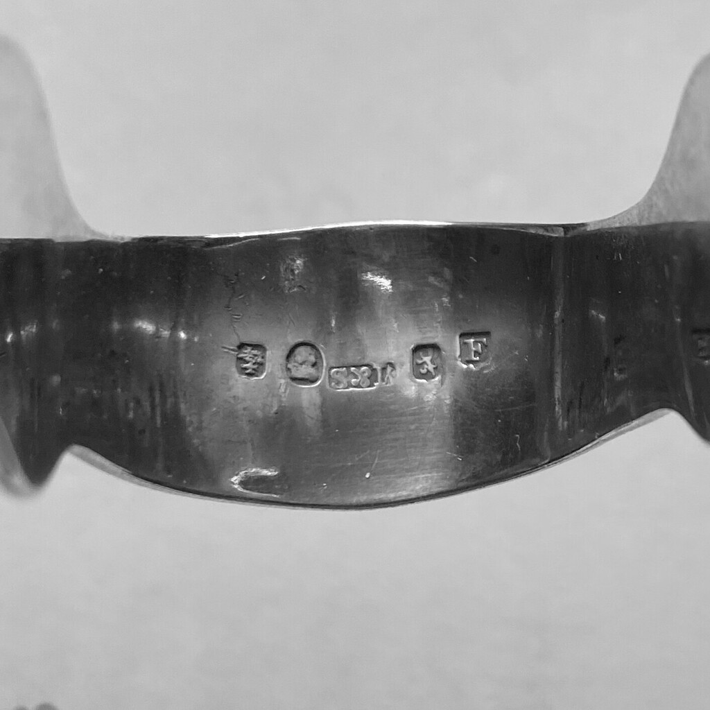 Hallmark on old sugar tongs Silver Collector Forums