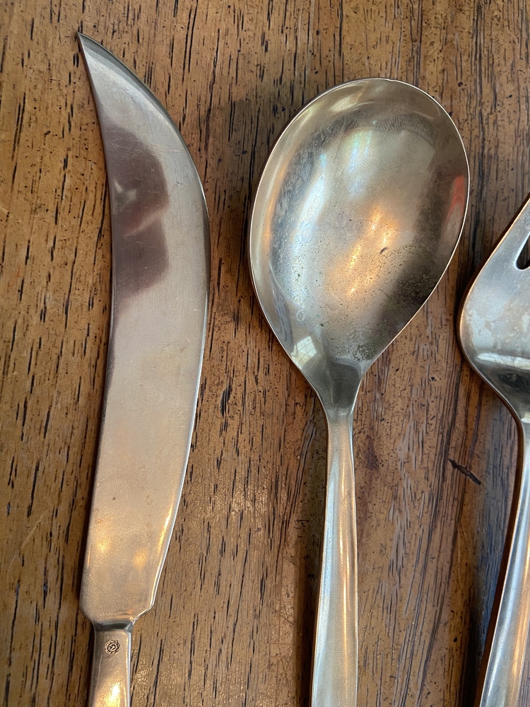 Help to Identify Flatware Hallmark I Cant find to save my life Silver
