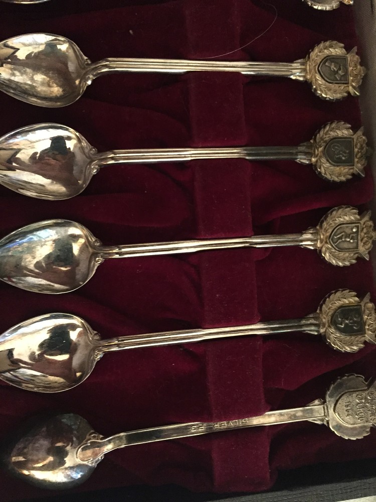 1964 Tokyo Olympics Souvenir Spoons Silver Collector Forums