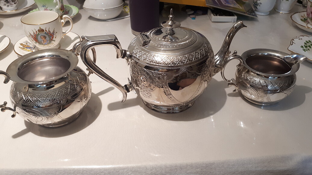 Help identify tea set from 1977? Silver Collector Forums