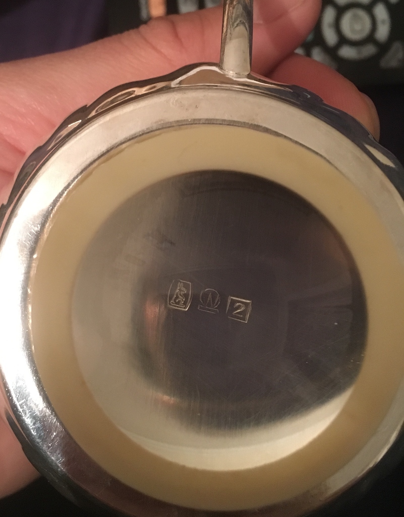 Help needed identifying silver hallmarks - The Bar - Silver Collector ...