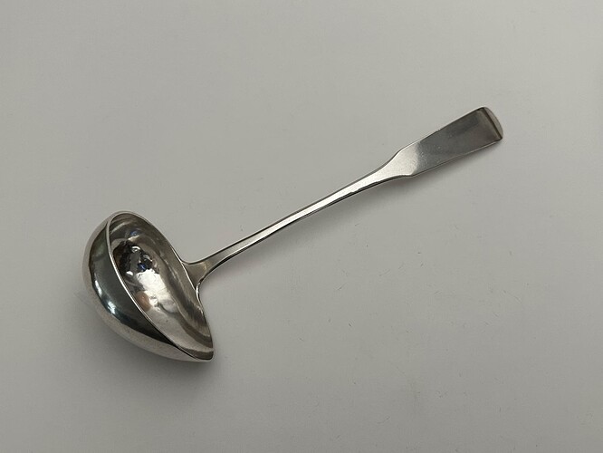 coin silver ladle 1