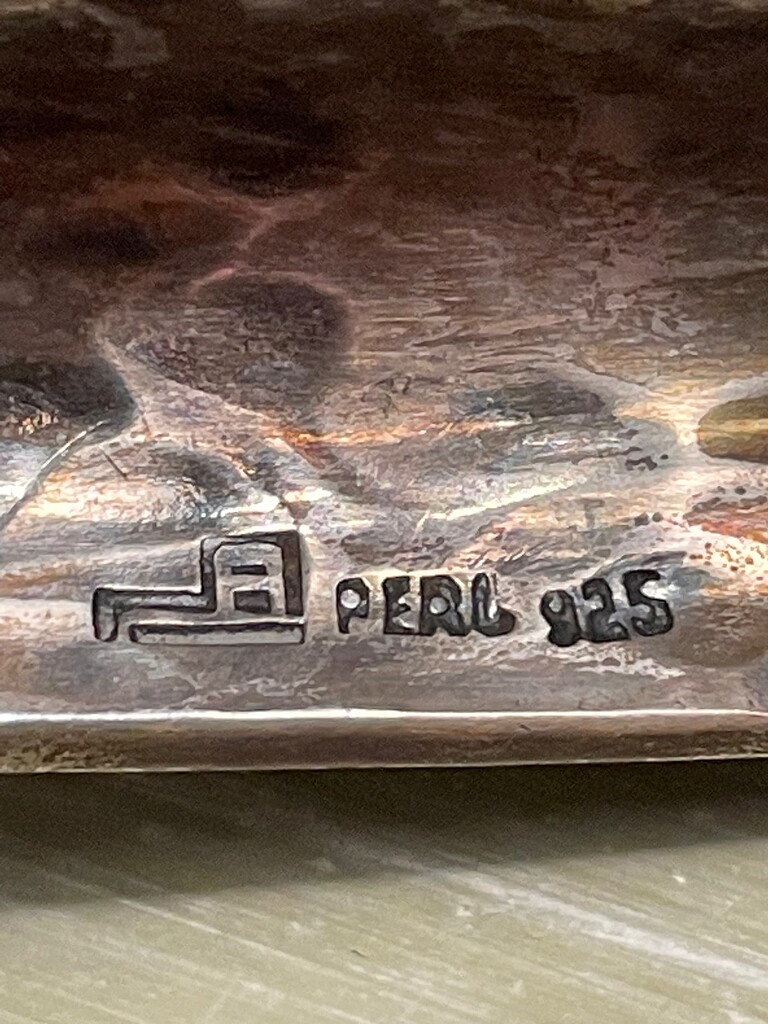 Hallmark on Silver Tray Help Photographing Silver Silver Collector