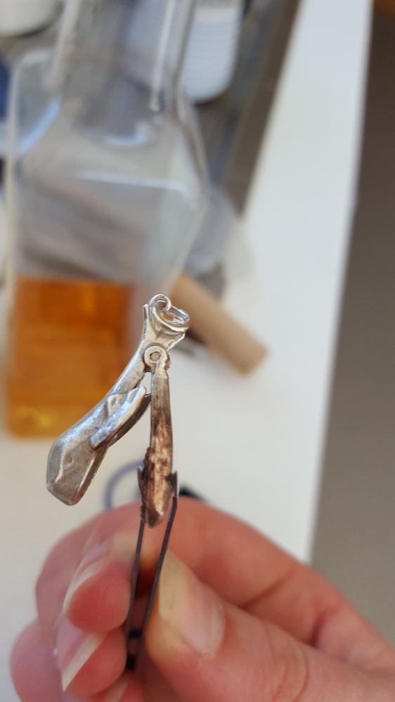 Help please I may have burnt silver British Silver Silver Collector