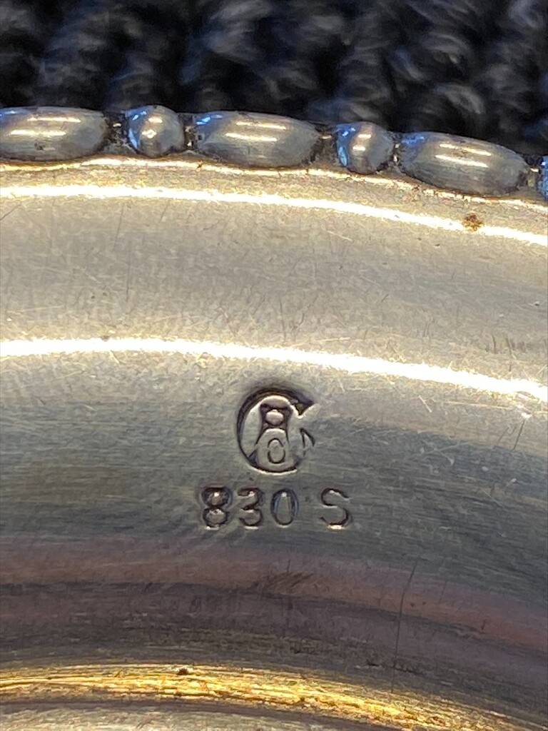 Help identifying silver maker's mark (of a cat) - Silver Collector Forums