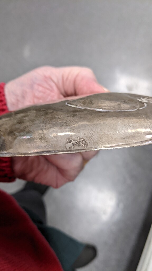 Help identify standing lion mark religious item What is it? Silver Collector Forums