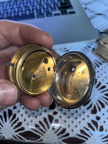 Pocket watch inside