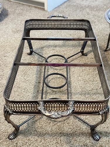 chafing frame no stamp