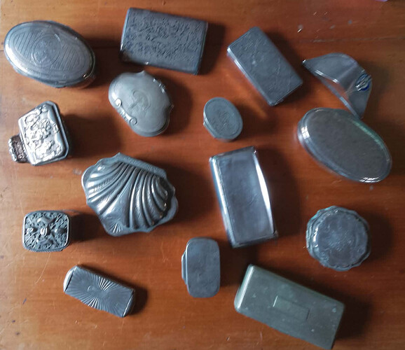 snuff boxes