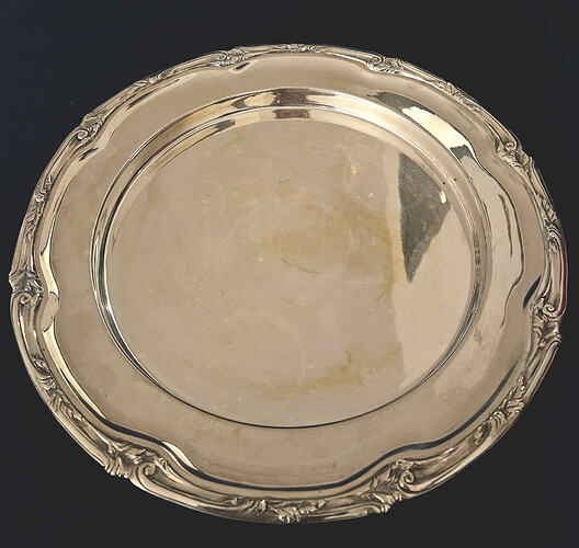Antique Silver Tray