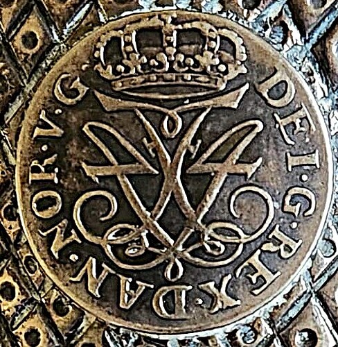 Norge 2 skilling, 1742-1745