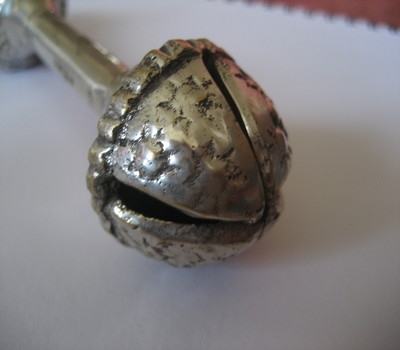 Unusual silver object that rattles - ANY IDEAS - What is it? - Silver ...