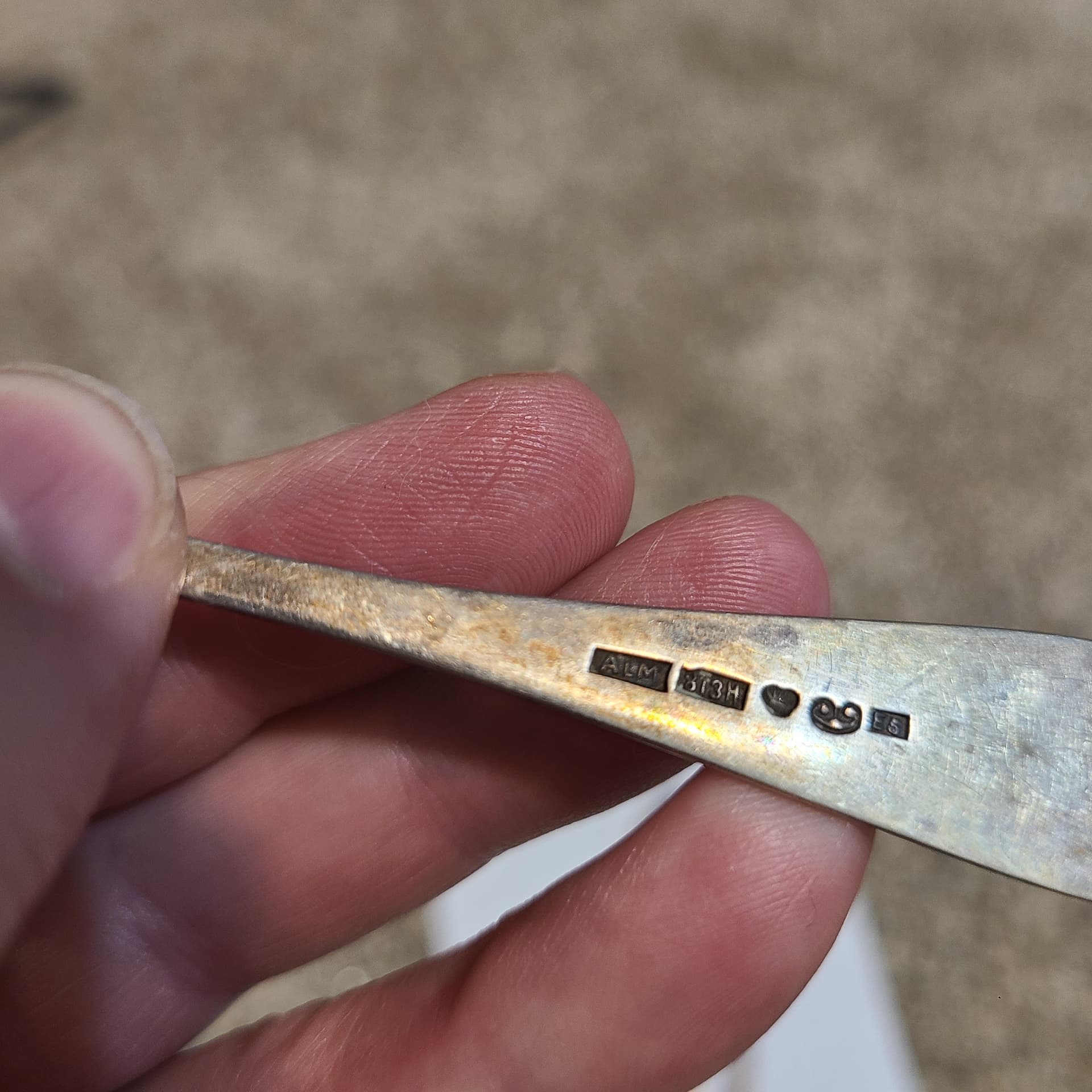 Help Iding these spoons Identification Help What is it? Silver