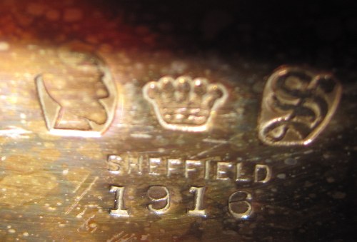Sheffield silver hallmarks