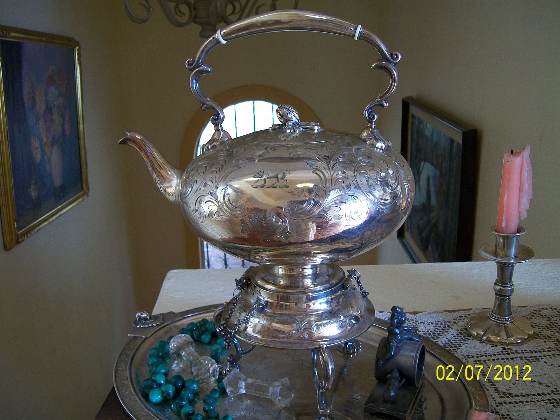 Tea Pot Mystery.....to me Identification Help What is it? Silver