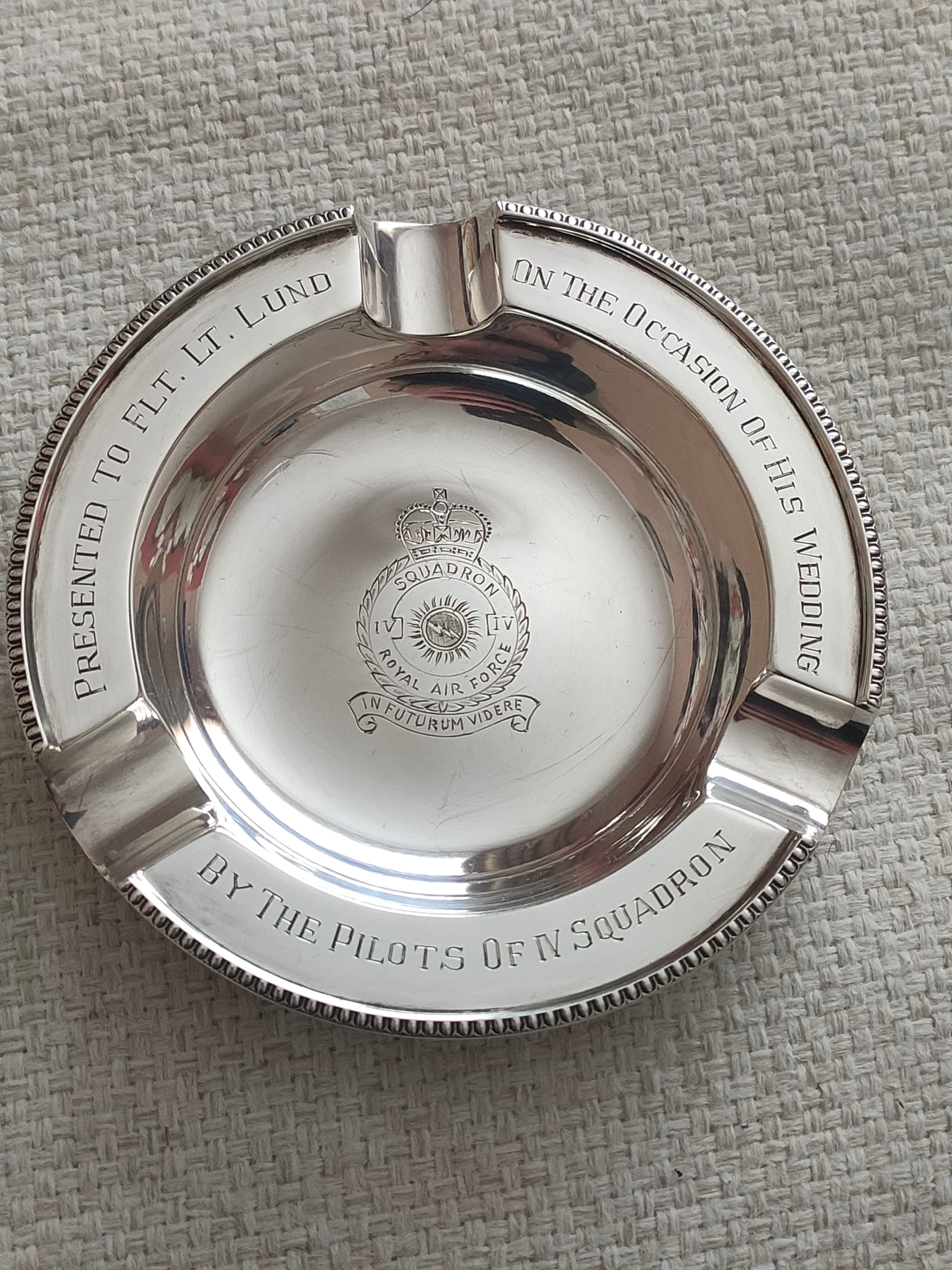 Royal Air Force silver Ashtray - Silver Collector Forums